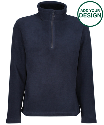 Honestly made recycled half zip fleece