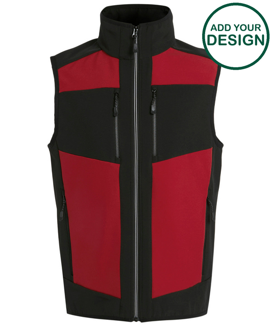 E-Volve unisex 2-layer softshell bodywarmer