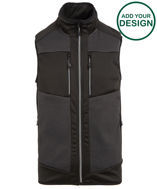 E-Volve unisex knit-effect stretch bodywarmer