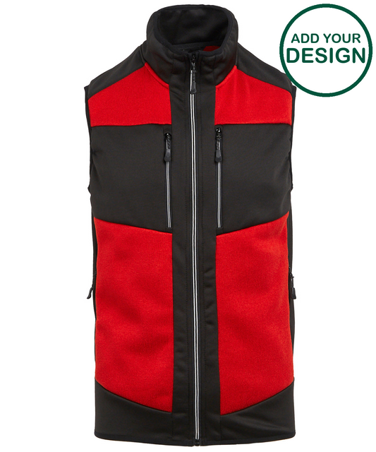 E-Volve unisex knit-effect stretch bodywarmer