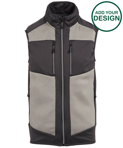 E-Volve unisex knit-effect stretch bodywarmer