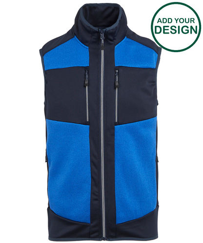 E-Volve unisex knit-effect stretch bodywarmer