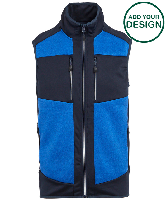 E-Volve unisex knit-effect stretch bodywarmer