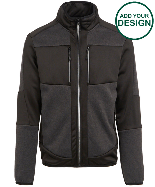 E-Volve unisex knit-effect stretch mid-layer