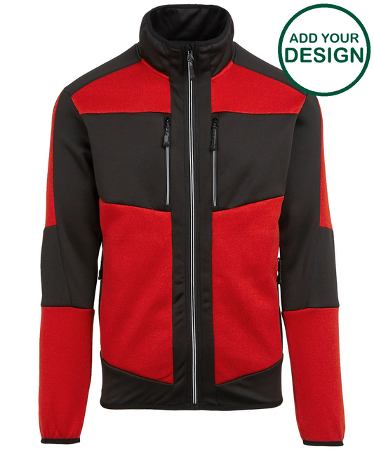 E-Volve unisex knit-effect stretch mid-layer