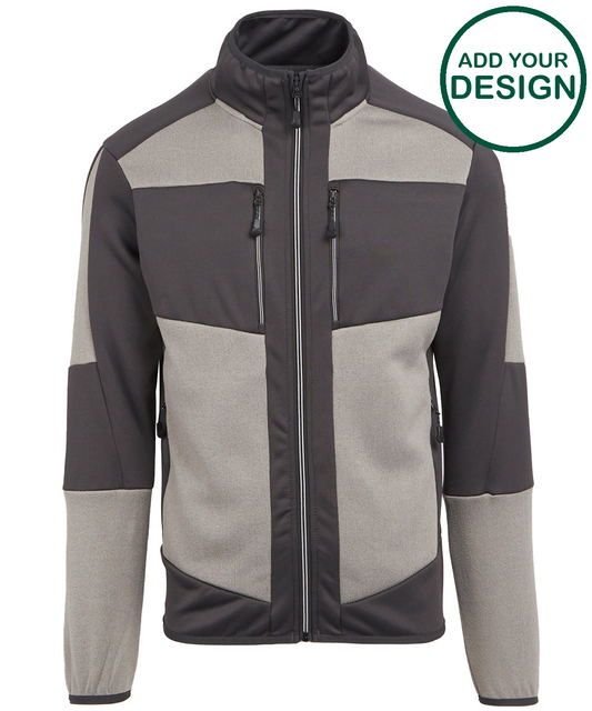 E-Volve unisex knit-effect stretch mid-layer