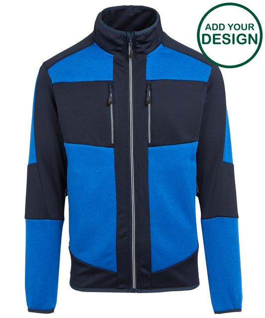 E-Volve unisex knit-effect stretch mid-layer