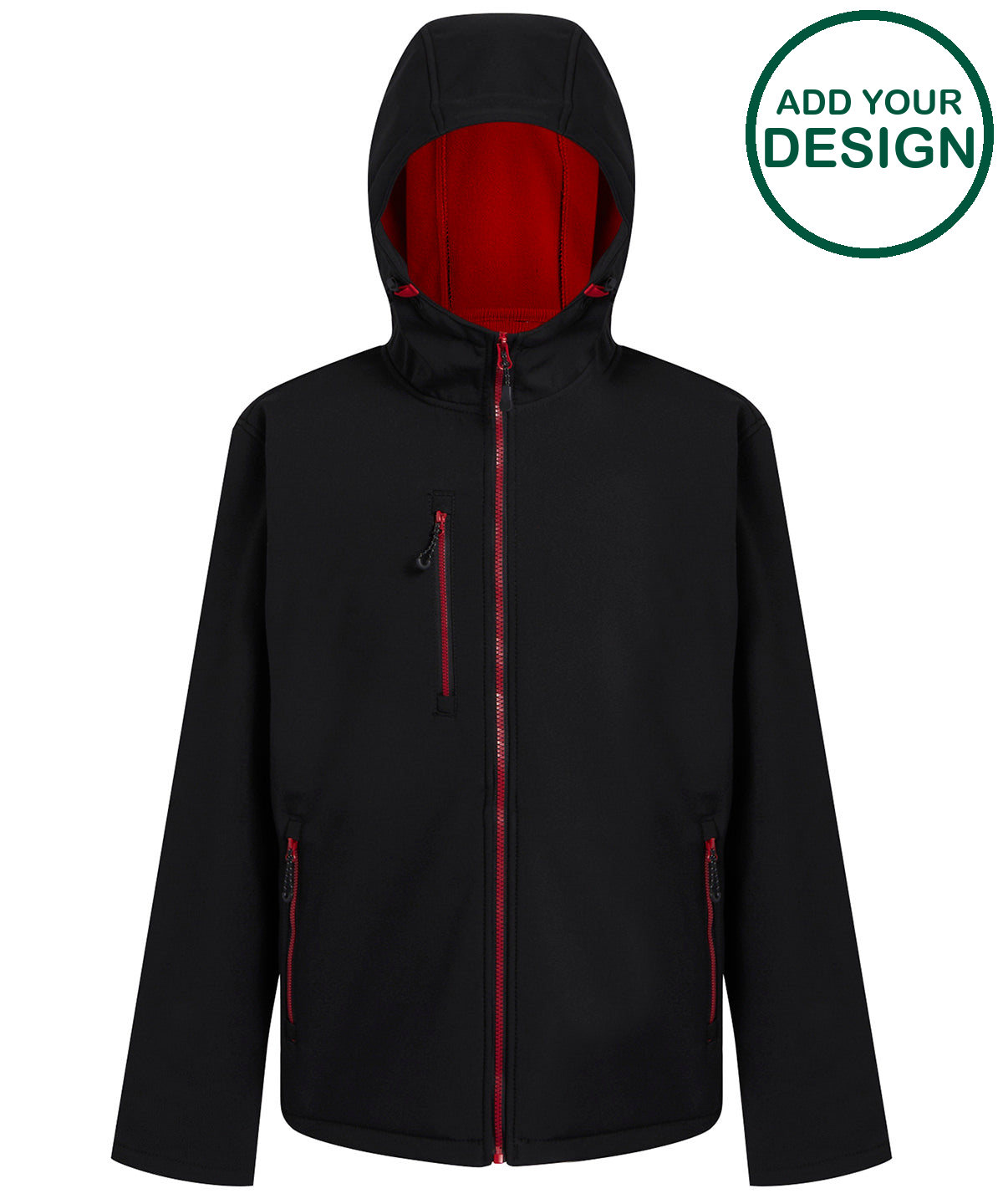 Navigate 2-layer hooded softshell jacket