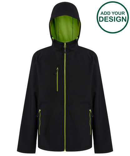 Navigate 2-layer hooded softshell jacket