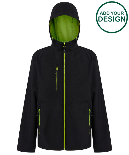 Navigate 2-layer hooded softshell jacket