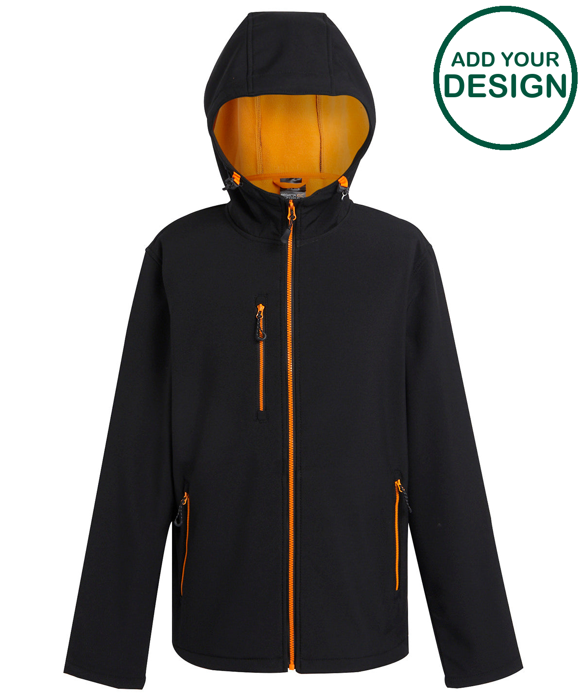 Navigate 2-layer hooded softshell jacket