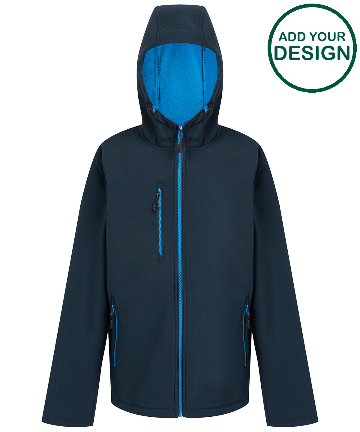 Navigate 2-layer hooded softshell jacket