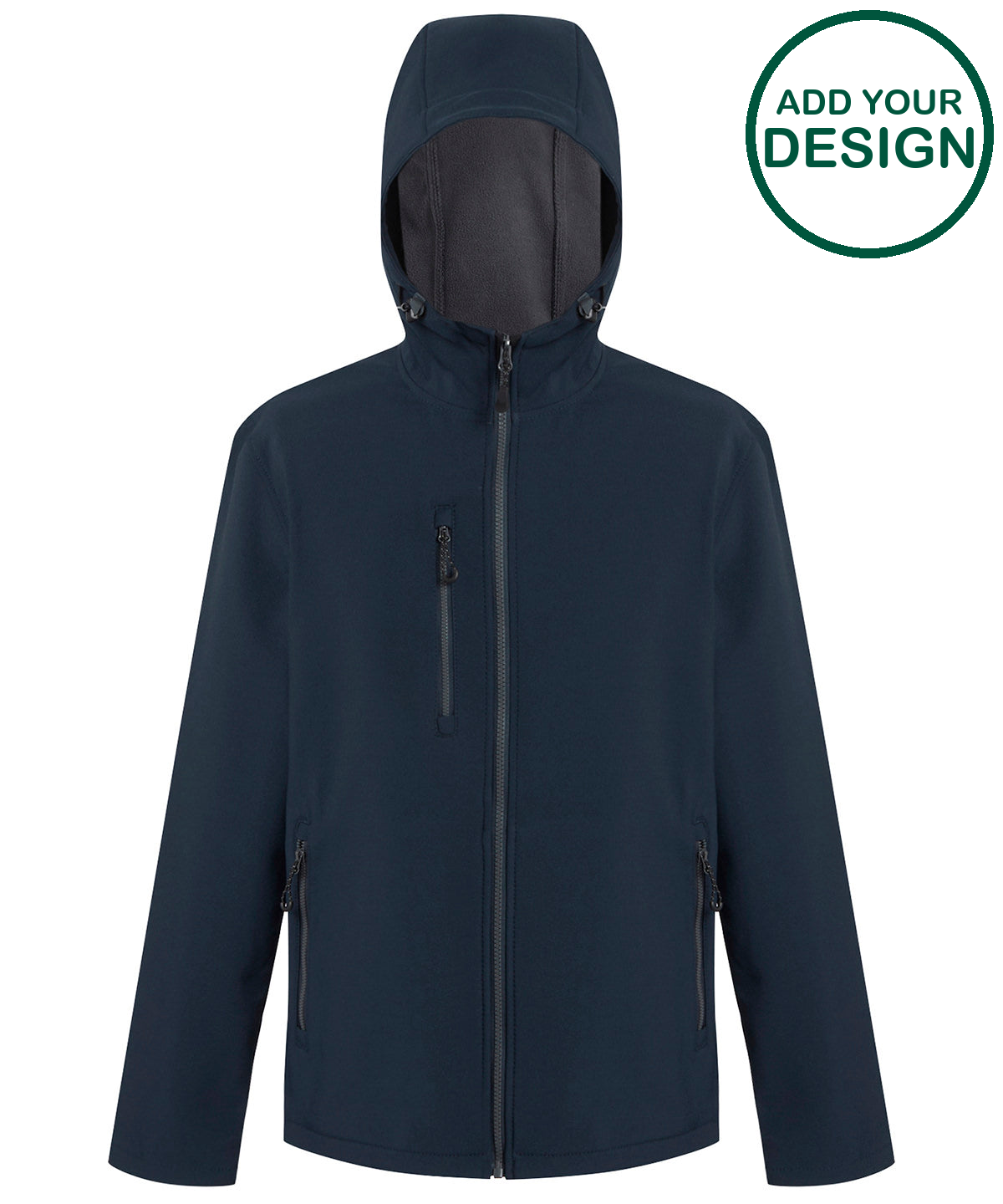 Navigate 2-layer hooded softshell jacket