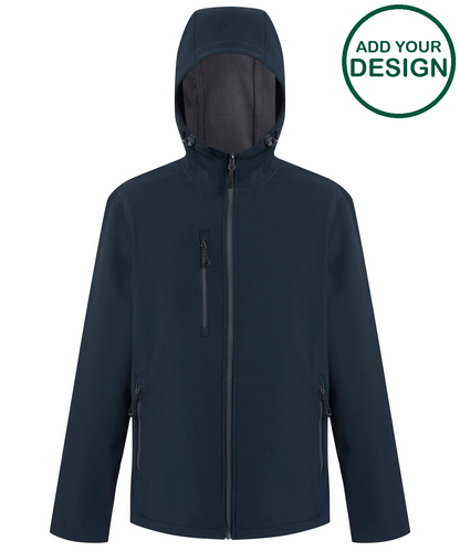 Navigate 2-layer hooded softshell jacket