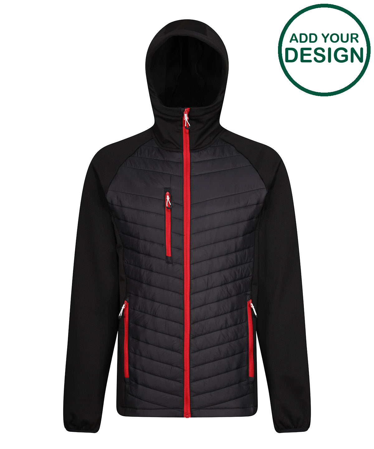 Navigate hybrid hooded jacket