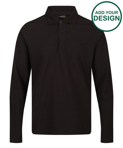 Pro 65/35 long sleeve polo