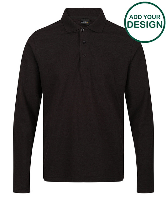 Pro 65/35 long sleeve polo