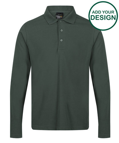 Pro 65/35 long sleeve polo