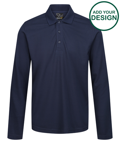 Pro 65/35 long sleeve polo