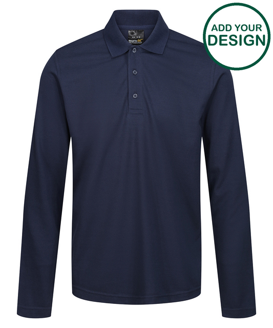 Pro 65/35 long sleeve polo