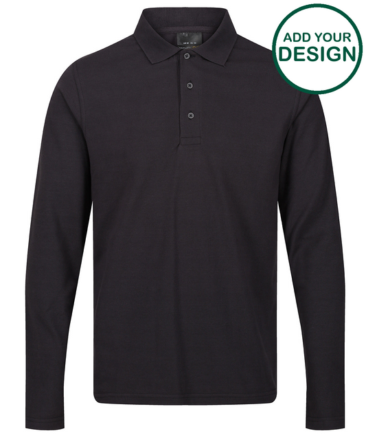 Pro 65/35 long sleeve polo
