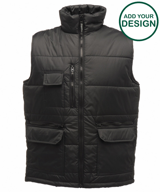 Steller multi-zip bodywarmer