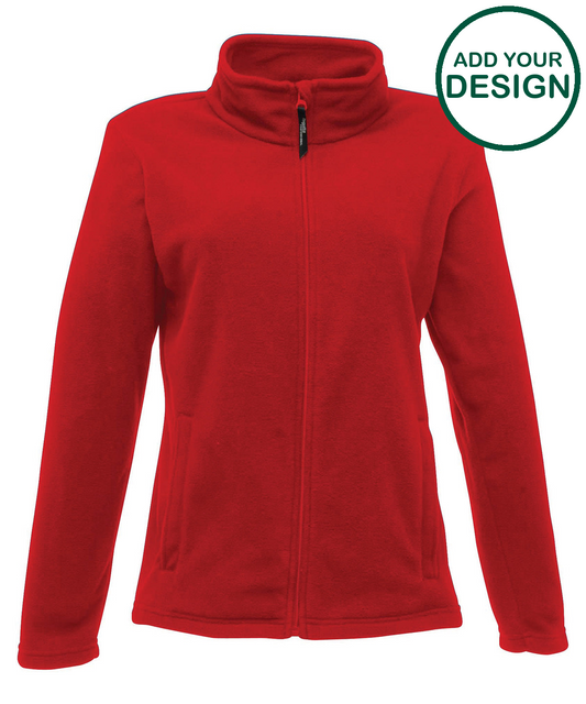 Women's full-zip microfleece
