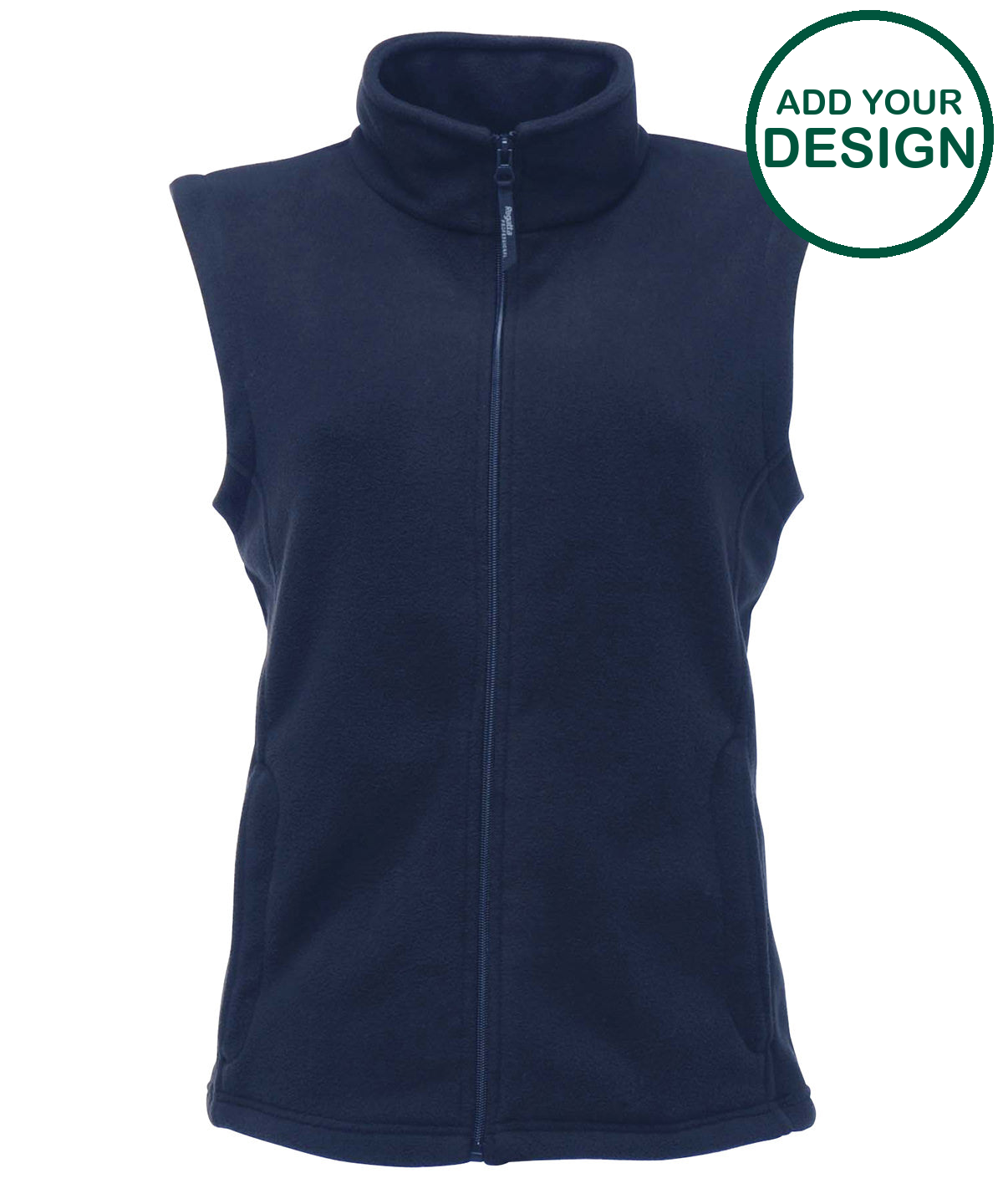 Women's microfleece bodywarmer