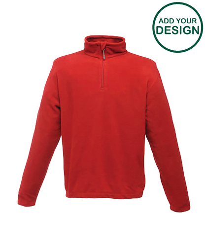 Zip-neck microfleece