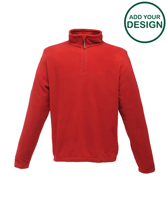 Zip-neck microfleece