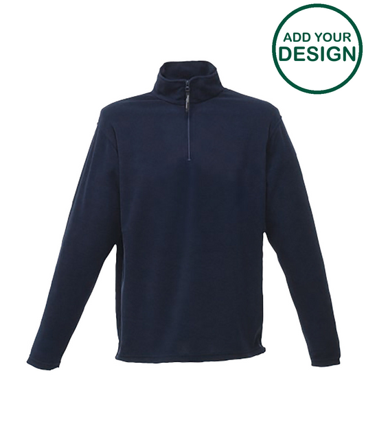 Zip-neck microfleece