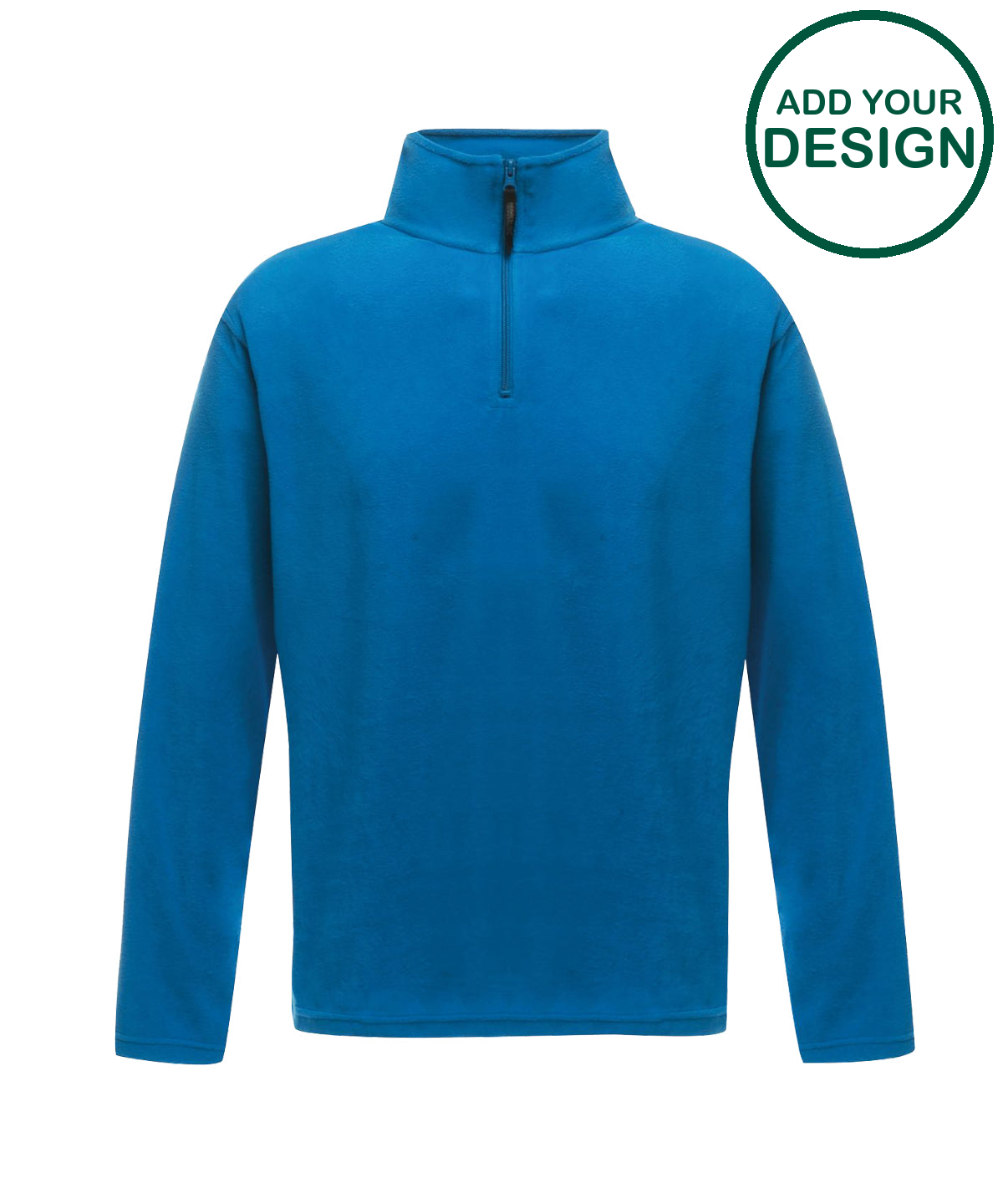 Zip-neck microfleece