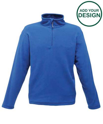 Zip-neck microfleece