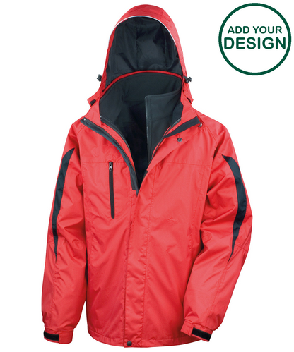 3-in-1 journey jacket with softshell inner