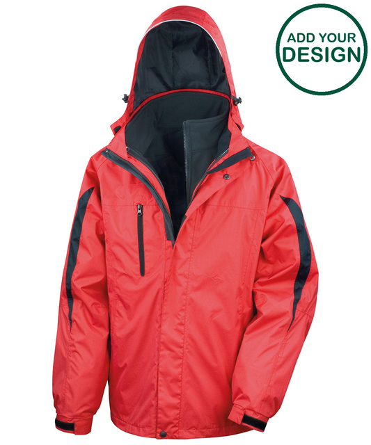 3-in-1 journey jacket with softshell inner