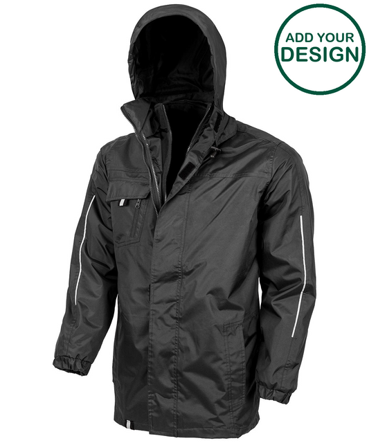 3-in1 CORE transit jacket with printable softshell inner