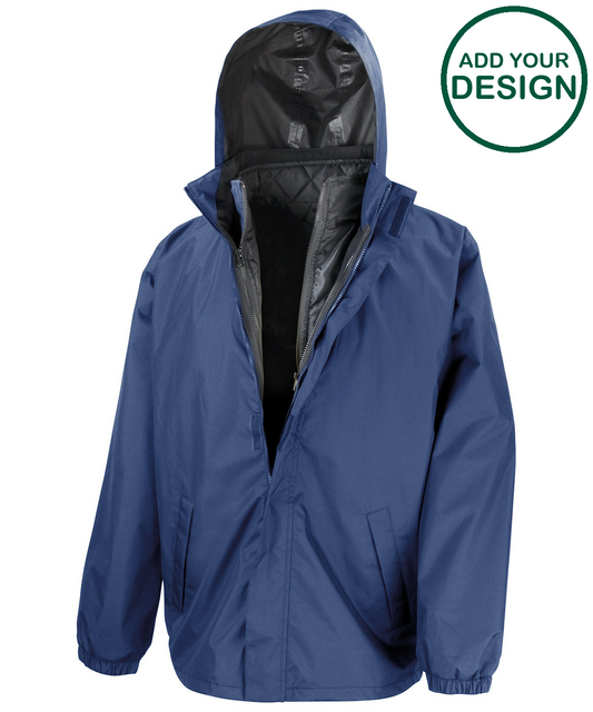 Core 3-in-1 jacket with quilted bodywarmer