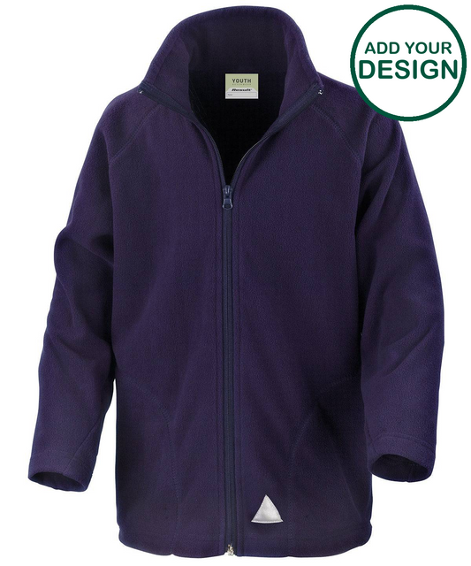 Core junior microfleece jacket
