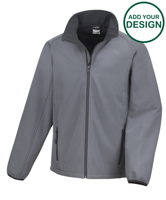 Core printable softshell jacket