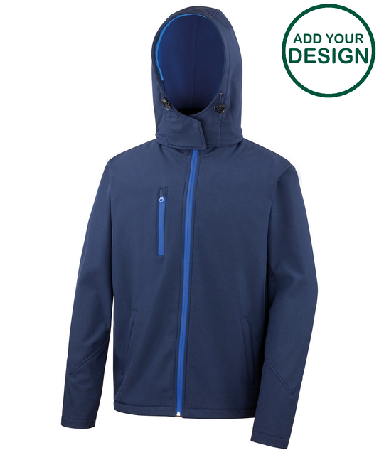 Core TX performance hooded softshell jacket