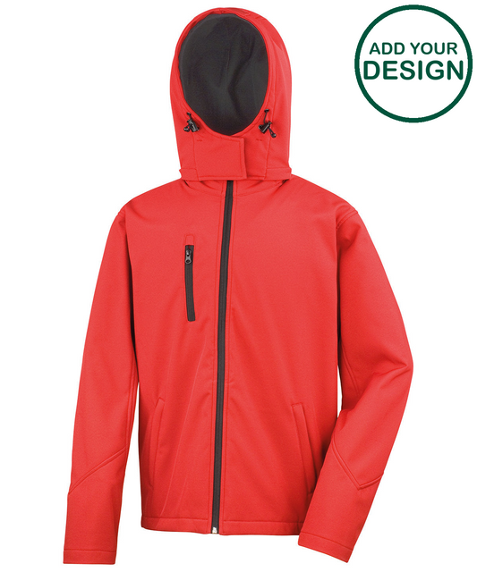 Core TX performance hooded softshell jacket