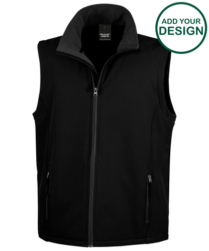 Printable softshell bodywarmer