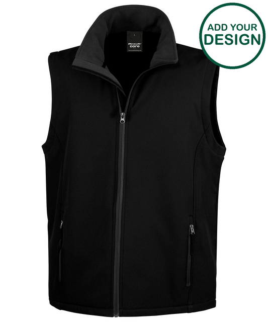 Printable softshell bodywarmer
