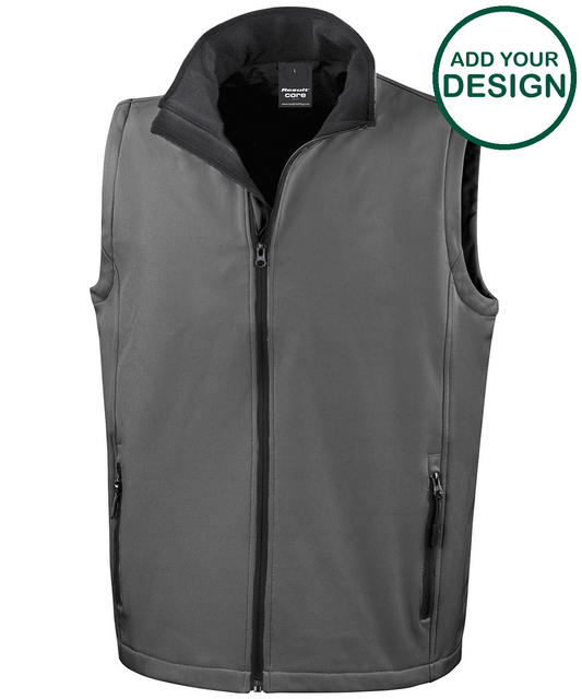 Printable softshell bodywarmer