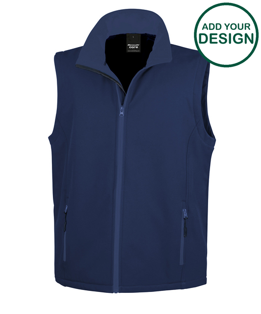 Printable softshell bodywarmer