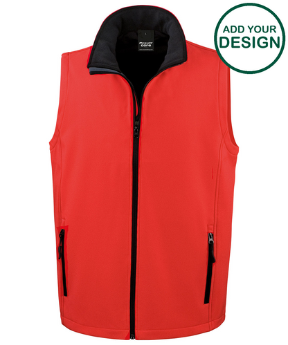 Printable softshell bodywarmer