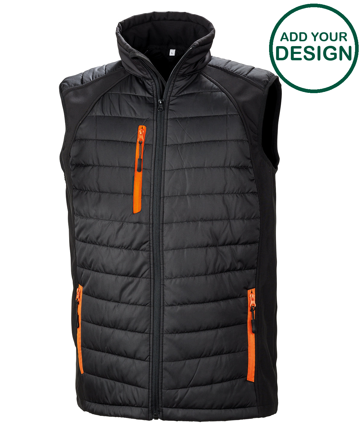compass padded softshell gilet 