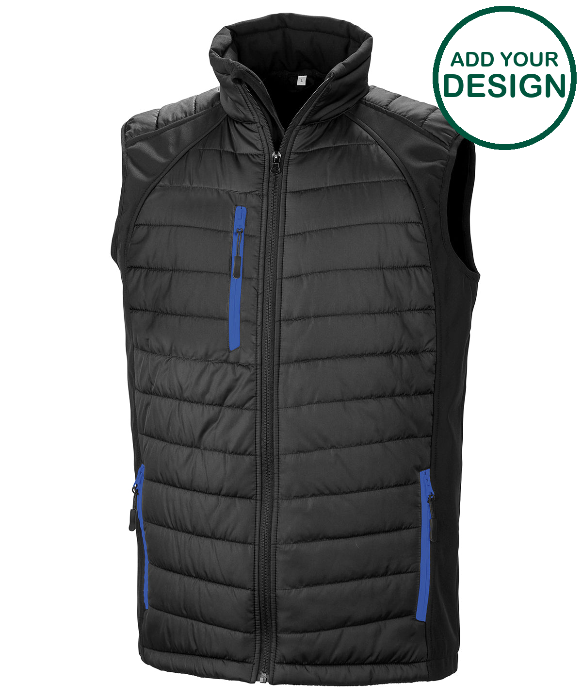 compass padded softshell gilet 