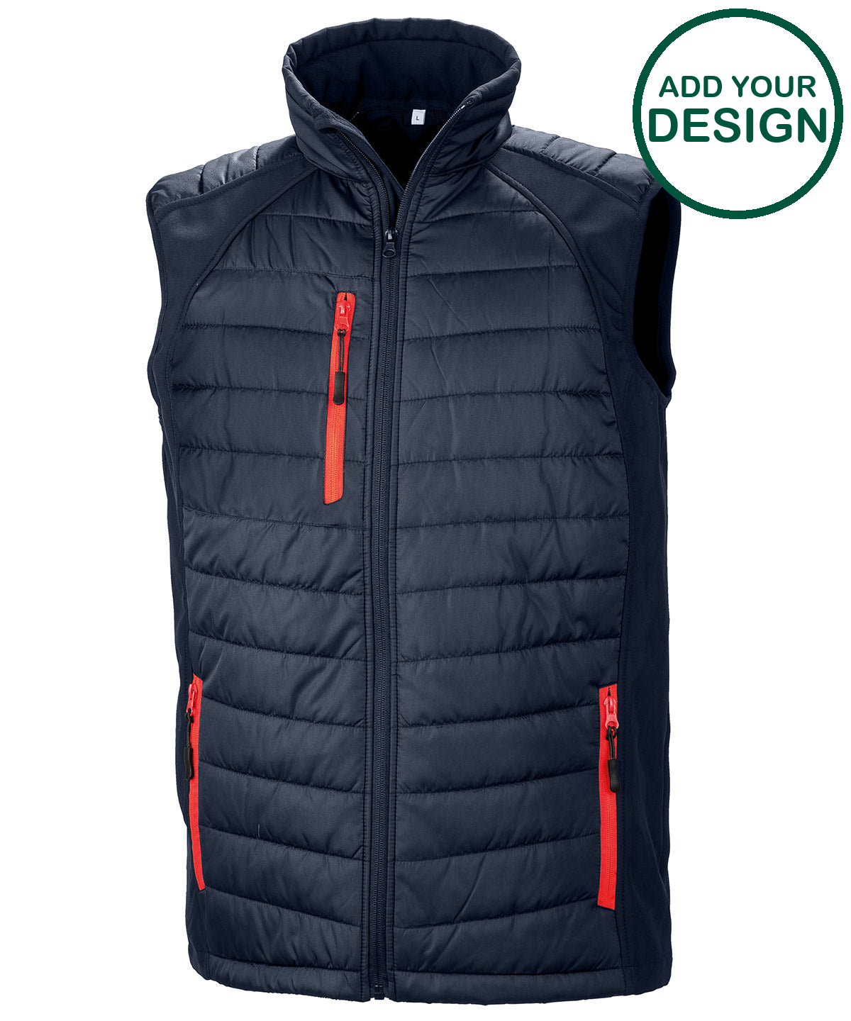compass padded softshell gilet 
