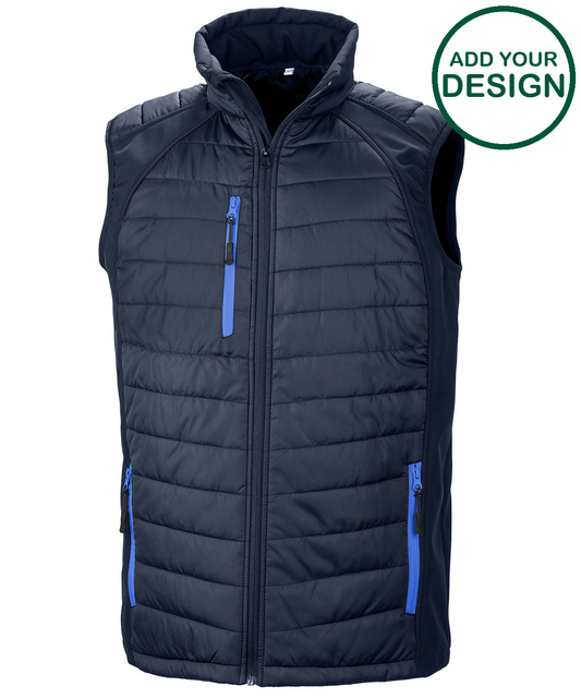 compass padded softshell gilet 